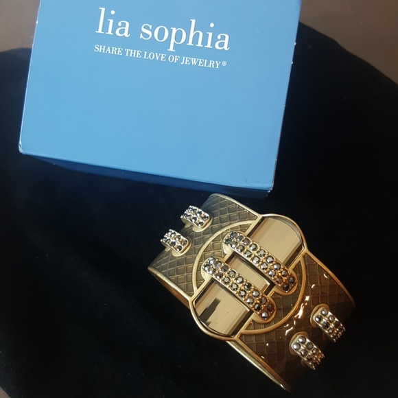 Lia Sophia Kiam Brace. Lge Ctr. GEM - Picture 2 of 6